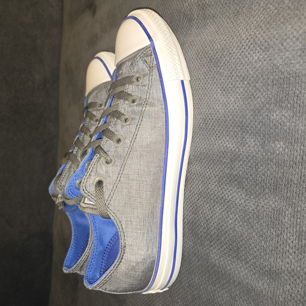 Gray and Blue Women's Casual Sneakers